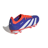 adidas Predator Pro Gras / Kunstgras Voetbalschoenen (MG) Blauw Wit Rood