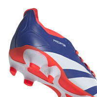 adidas Predator League Gras / Kunstgras Voetbalschoenen (MG) Blauw Wit Rood