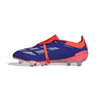 adidas Predator Elite FT Gras Voetbalschoenen (FG) Blauw Wit Rood