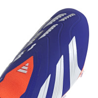 adidas Predator Elite Veterloze Gras Voetbalschoenen (FG) Blauw Wit Rood