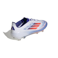 adidas F50 Elite Gras Voetbalschoenen (FG) Wit Rood Blauw