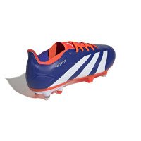 adidas Predator League IJzeren-Nop Voetbalschoenen (SG) Blauw Wit Rood