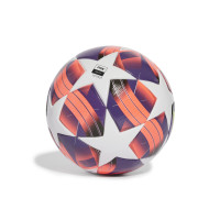 adidas Womens UEFA Champions League League Voetbal Maat 5 2024-2025 Oranje Zilver Geel