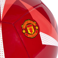 adidas Manchester United Fussballliebe Club Voetbal Maat 5 Rood Wit