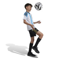 adidas Messi Trainingsbroekje Kids Zwart Wit Goud