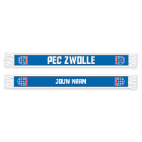 PEC Zwolle Sjaal Thuisshirt 24-25 Gepersonaliseerd
