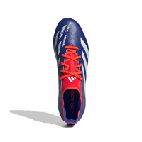 adidas Predator League Gras Voetbalschoenen (FG) Blauw Wit Rood