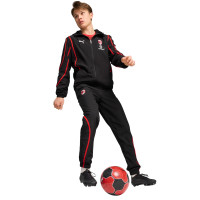 PUMA AC Milan Pre-Match Anthem Trainingsjack Woven 2024-2025 Zwart Rood