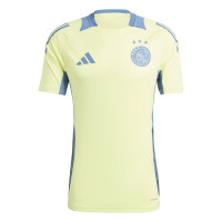 adidas Ajax Trainingsshirt 2024-2025 Geel Blauw