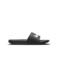 Nike Kawa Slippers Kids Zwart Wit