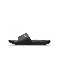 Nike Kawa Slippers Kids Zwart Wit