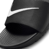 Nike Kawa Slippers Kids Zwart Wit