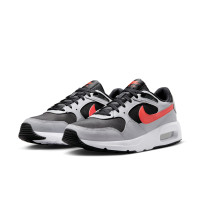 Nike Air Max SC Sneakers Grijs Zwart Lichtrood Wit