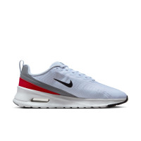 Nike Air Max Nuaxis Sneakers Lichtblauw Grijs Rood Zwart