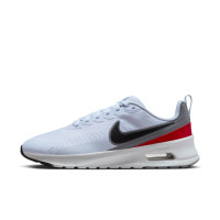 Nike Air Max Nuaxis Sneakers Lichtblauw Grijs Rood Zwart