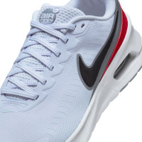 Nike Air Max Nuaxis Sneakers Lichtblauw Grijs Rood Zwart