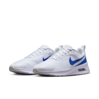 Nike Air Max Nuaxis Sneakers Wit Blauw Grijs