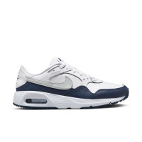 Nike Air Max SC Leder Sneakers Wit Grijs Donkerblauw