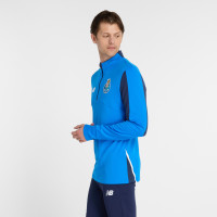 New Balance FC Porto Trainingspak 1/4-Zip 2024-2025 Blauw Donkerblauw Wit