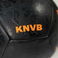 KNVB Logo Voetbal Zwart Oranje