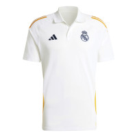 adidas Real Madrid Polo 2024-2025 Wit Geel Donkerblauw