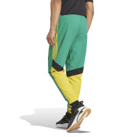 adidas Jamaica Culturewear Trainingspak Woven Full-Zip 2024-2026 Groen Geel Zwart