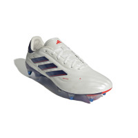 adidas Copa Pure 2 Elite IJzeren-Nop Voetbalschoenen (SG) Wit Blauw Rood