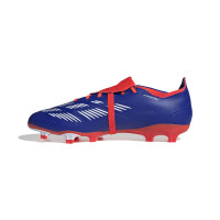 adidas Predator League FT Gras Voetbalschoenen (FG) Blauw Wit Rood