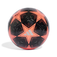 adidas UEFA Champions League Club Voetbal Maat 5 2024-2025 Zwart Oranje Zilver