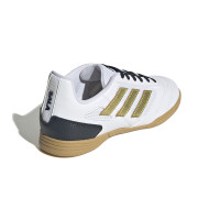 adidas Super Sala 2 Zaalvoetbalschoenen (IN) Kids Wit Zwart Goud