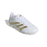 adidas Predator Club Gras / Kunstgras Voetbalschoenen (FxG) Wit Goud