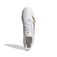 adidas Predator League Gras / Kunstgras Voetbalschoenen (MG) Wit Goud