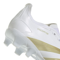 adidas Predator League Gras / Kunstgras Voetbalschoenen (MG) Wit Goud