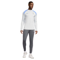 Nike Tottenham Hotspur Strike Trainingspak 1/4-Zip 2024-2025 Lichtgrijs Donkergrijs Blauw