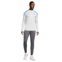 Nike Tottenham Hotspur Strike Trainingstrui 1/4-Zip 2024-2025 Lichtgrijs Blauw