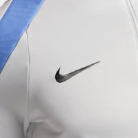 Nike Tottenham Hotspur Strike Trainingstrui 1/4-Zip 2024-2025 Lichtgrijs Blauw