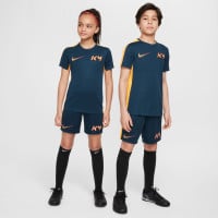 Nike Kylian Mbappé Academy Trainingsset Kids Donkerblauw Oranje