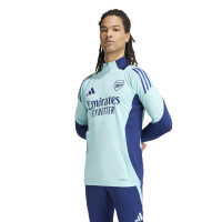 adidas Arsenal Trainingspak 1/4-Zip 2024-2025 Lichtblauw Donkerblauw