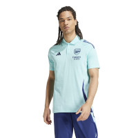 adidas Arsenal Polo 2024-2025 Lichtblauw Donkerblauw