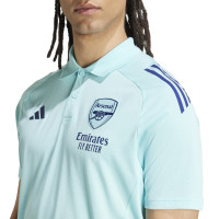 adidas Arsenal Polo 2024-2025 Lichtblauw Donkerblauw