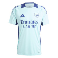 adidas Arsenal Trainingsshirt 2024-2025 Lichtblauw Donkerblauw