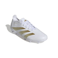 adidas Predator League Gras Voetbalschoenen (FG) Wit Goud