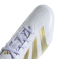 adidas Predator League Gras Voetbalschoenen (FG) Wit Goud