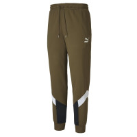 PUMA Iconic MCS Track Trainingsbroek PT Groen Zwart Wit