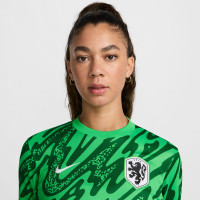 Nike Nederland Keepersshirt Lange Mouwen OranjeLeeuwinnen 2024-2025 Dames