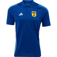 adidas SC Cambuur Presentatie Polo 2024-2025 Blauw Wit