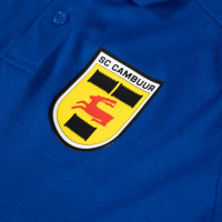 adidas SC Cambuur Presentatie Polo 2024-2025 Blauw Wit