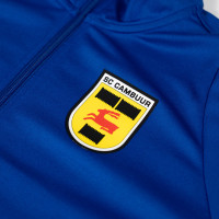 adidas SC Cambuur Presentatie Trainingsjack 2024-2025 Blauw Wit