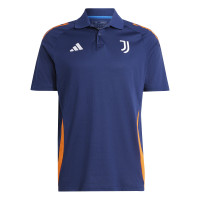 adidas Juventus Polo 2024-2025 Donkerblauw Oranje Wit