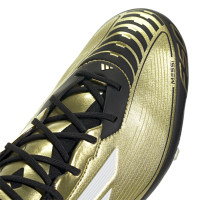 adidas F50 Messi Elite Gras Voetbalschoenen (FG) Goud Zwart Wit